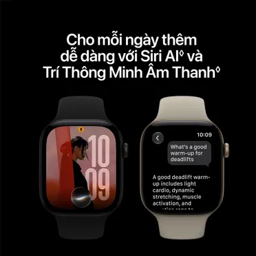 Apple Watch Series 12 GPS 46mm Viền Nhôm Dây Silicone 5