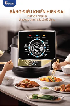 Nồi Áp Suất Điện Sowun SW 689 4