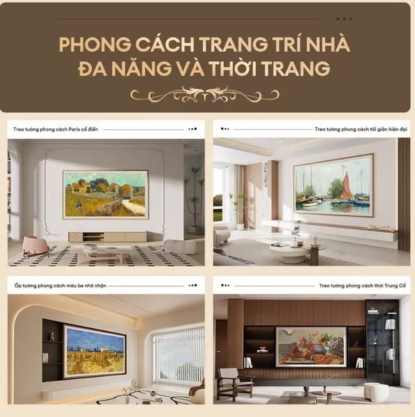Google Tivi QLED Khung Tranh Coocaa 4K 55 Inch 55LN7700G