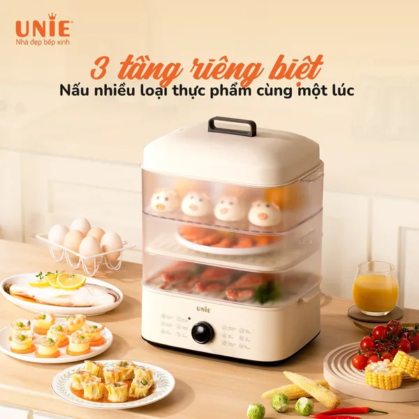 Nồi Hấp Unie UE560 18 Lít