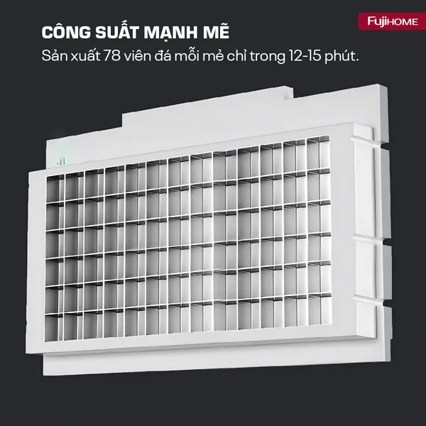 Máy Làm Đá Kèm Lọc Nước UF Fujihome IM70C