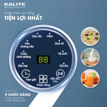 Máy Làm Sữa Hạt Kalite KCB12B 1.2 Lít 3