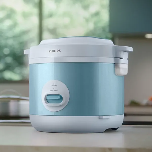 Nồi Cơm Nắp Gài Philips HD3008 1.8 Lít - Xuất Xứ Indonesia