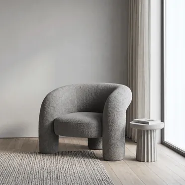 Sofa 1 Chỗ Luxury S-020 Xám