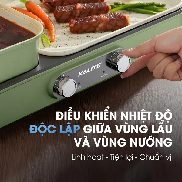 Bếp Lẩu Nướng Đa Năng Kalite KLG333