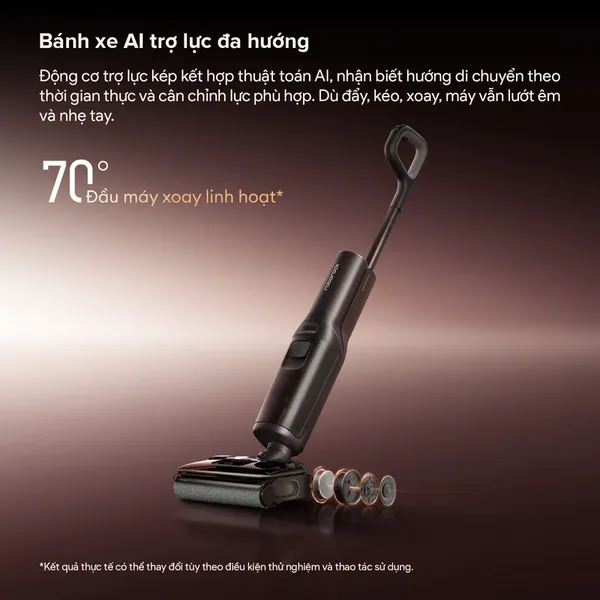 Máy Hút Bụi Lau Sàn Roborock F25 Pro Turbo