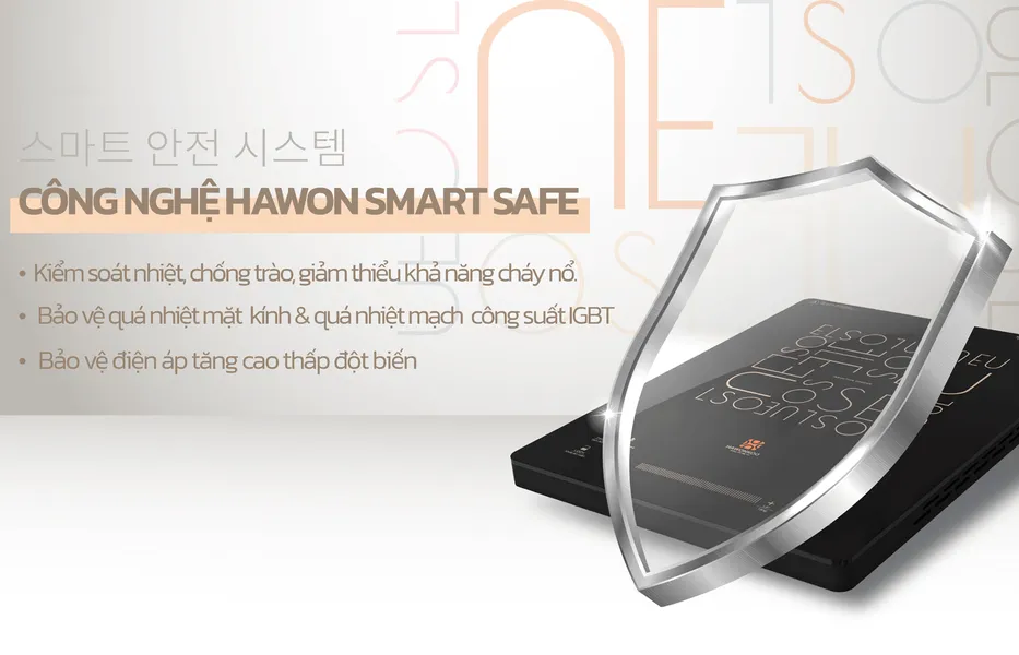 Bếp Điện Từ Đơn Kèm Nồi Lẩu Hawonkoo SEOUL-CEH-109-I