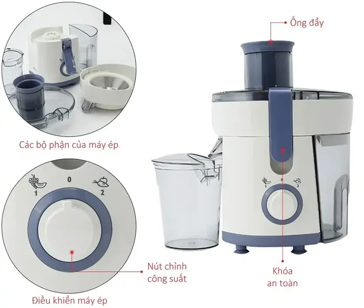 Máy ép trái cây Philips HR1811