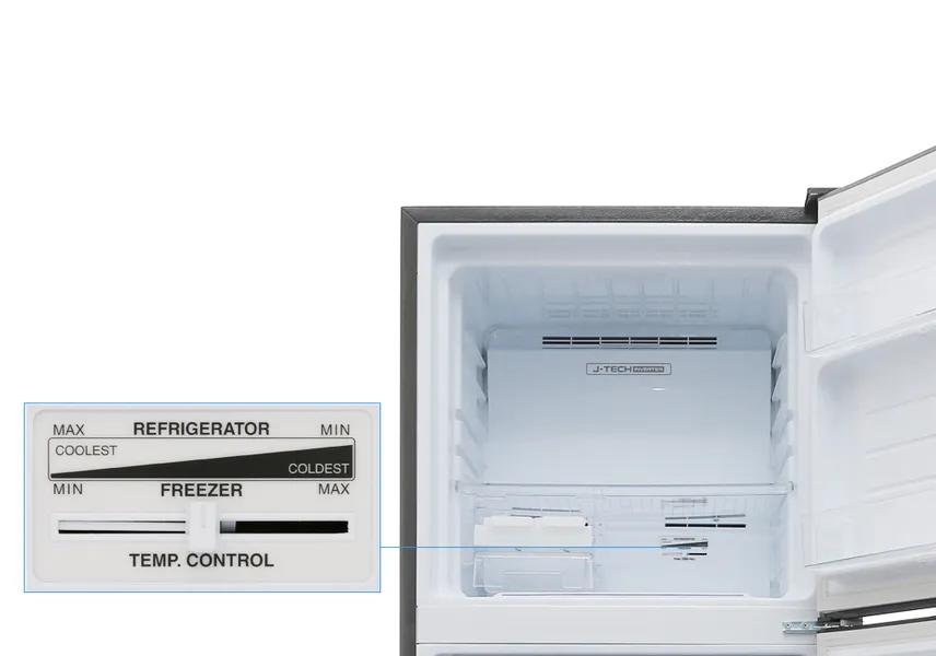 Tủ Lạnh Sharp Inverter 314 Lít SJ-X316E-DS