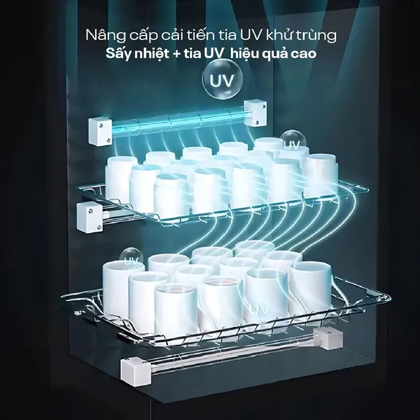 Tủ Sấy Chén Bát Tiệt Trùng Fujihome DD128