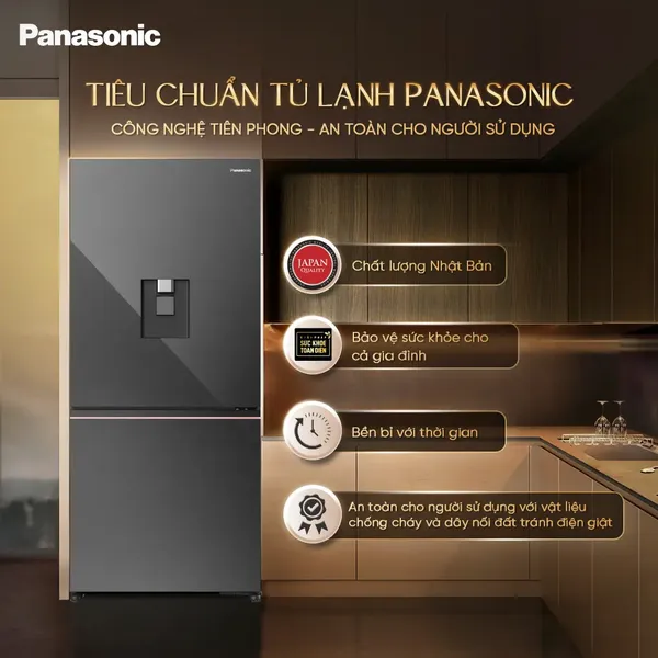 Tủ Lạnh Panasonic Inverter 500 Lít NR-BW530XMMV