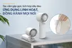 Quạt Sạc Mini Cầm Tay Có Sò Lạnh Sunhouse SHD7113