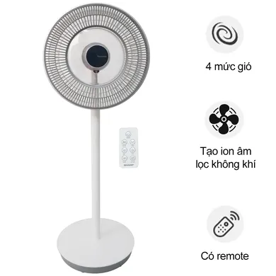 Quạt Tuần Hoàn Có Remote Sharp PJ-CD404V-W 24W