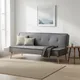 Sofabed EMILY 3LAH-279N68_P160 183cm xám