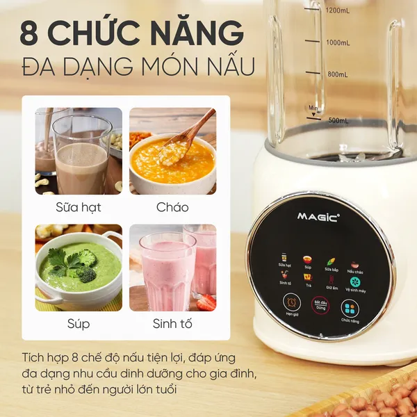 Máy Xay Sữa Hạt Đa Năng Magic A-104