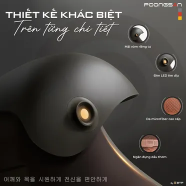 Ghế Massage Cao Cấp Poongsan MCP-906 11