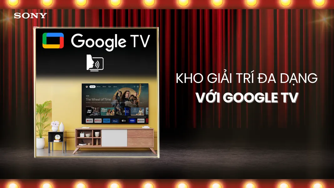Google TiVi OLED Sony 65 Inch BRAVIA 8 II K-65XR80M2
