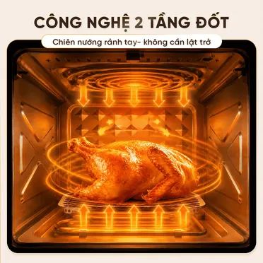 Nồi Chiên Không Dầu Masuto MSPPrimeAir 12 Lít 5
