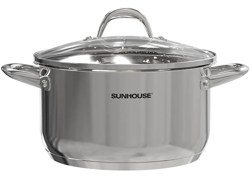 Nồi Inox 3 Đáy Sunhouse SHG301-18