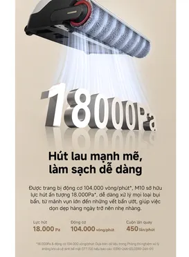 Máy Hút Bụi Lau Nhà Mova M10 11