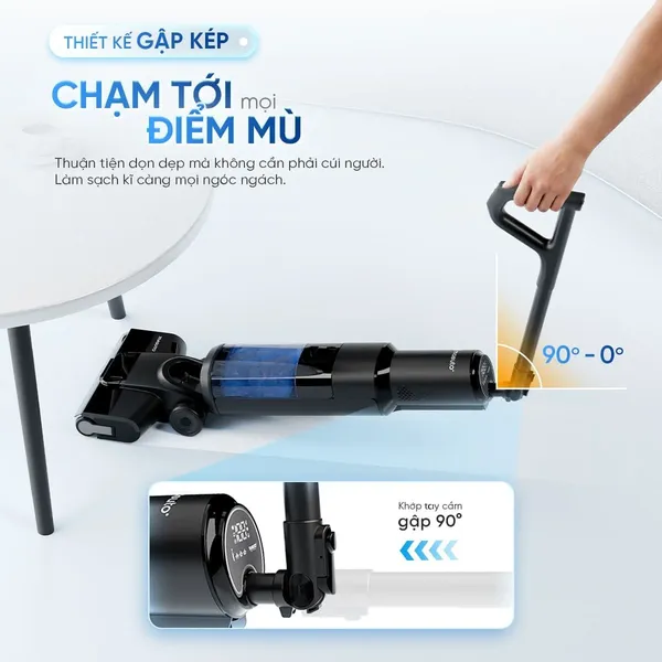 Máy Hút Bụi Lau Nhà Không Dây Masuto MSFOLD