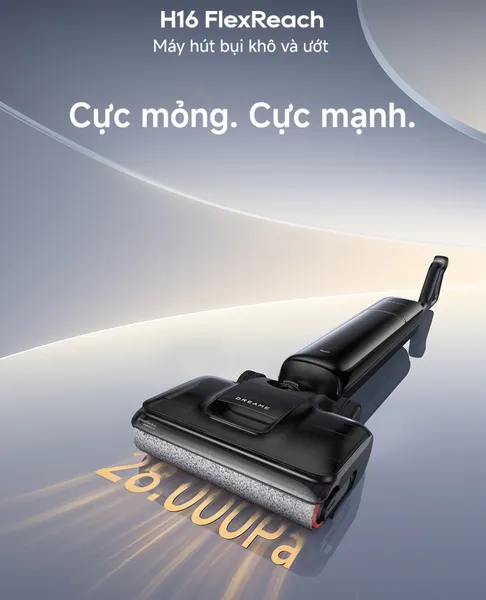 Máy Hút Bụi Lau Nhà Cầm Tay Dreame H16 FlexReach