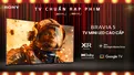 Google TiVi Mini LED Sony 75 Inch BRAVIA 5 K-75XR50