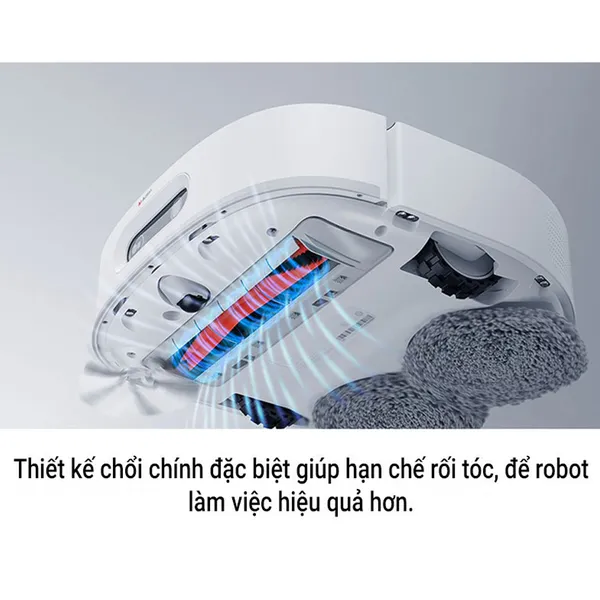 Robot Hút Bụi Lau Nhà, Tự Giặt Giẻ Lau Dreame W10 Pro
