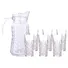 Bộ Bình Ly Thủy Tinh Deli Bright 7 Món