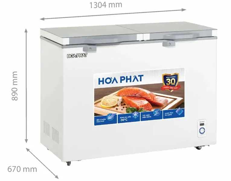 Tủ Đông Hòa Phát 352 Lít HPF AD6352.T1