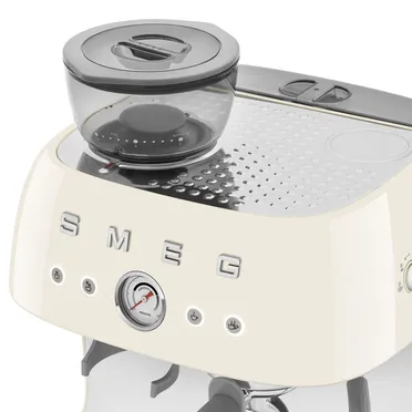 Máy Pha Cà Phê Tích Hợp Xay Smeg EGF03CREU Màu Kem 6