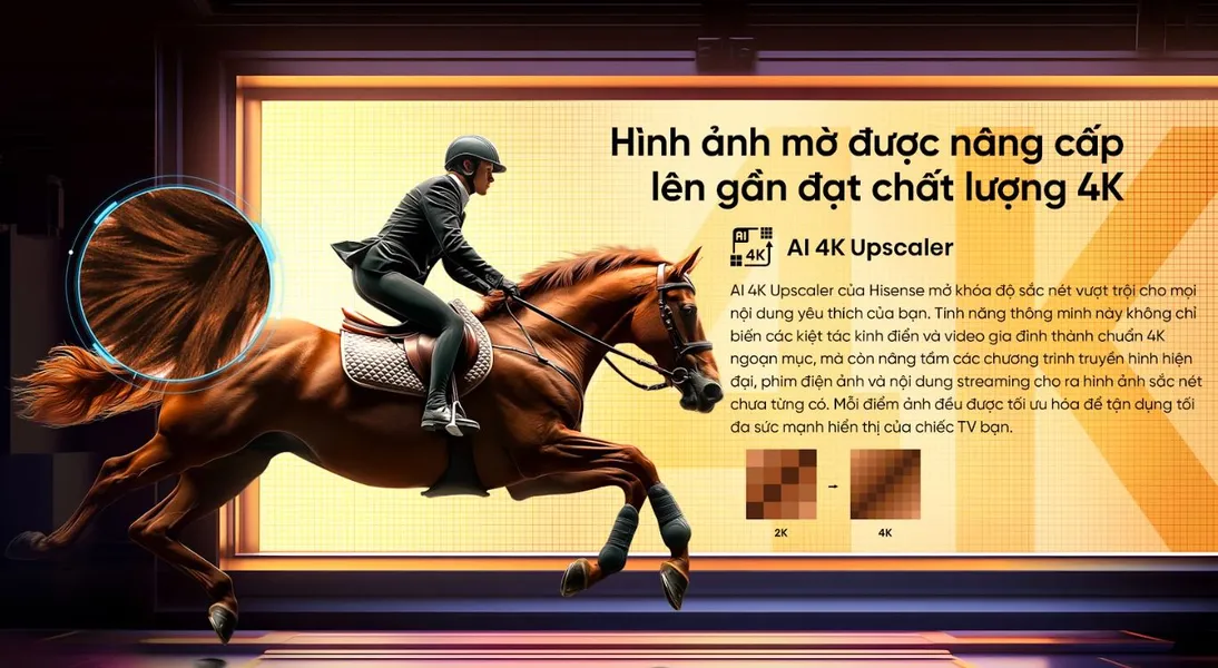 Smart Tivi Hisense 4K 50 Inch 50A6Q