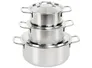 Bộ 3 Nồi Inox 1 Đáy Rainy RN06TTY