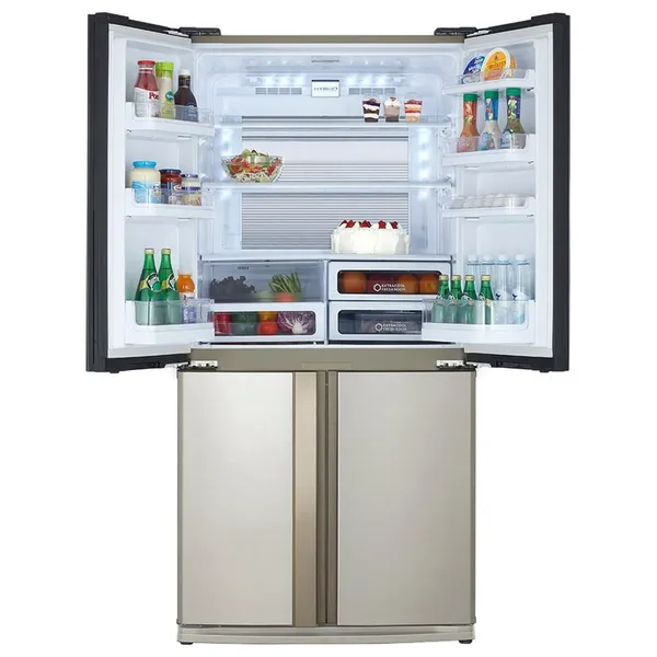 Tủ Lạnh Sharp Inverter 556 Lít SJ-FX630V-BE