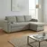 Sofa góc L (góc trái) 8604 Xám