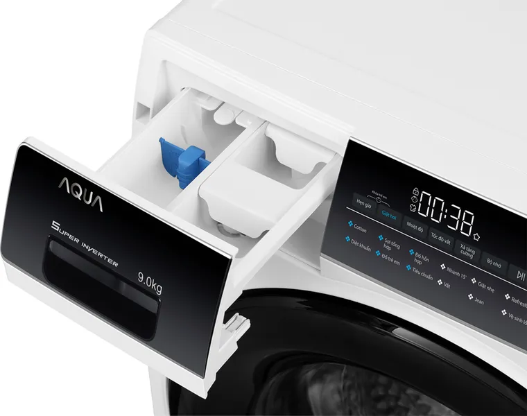 Máy Giặt Aqua Inverter 9 Kg AQD-A900F.W