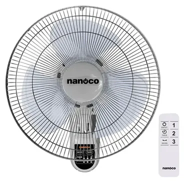 Quạt Treo Remote Nanoco NWF1612RC Màu Xám 0