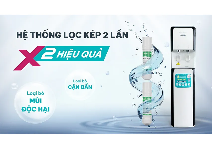 Máy Lọc Nước Có Nóng Lạnh KoriHome WPK-968