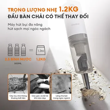 Máy Hút Bụi Gaabor VCW14M-WH01A 2