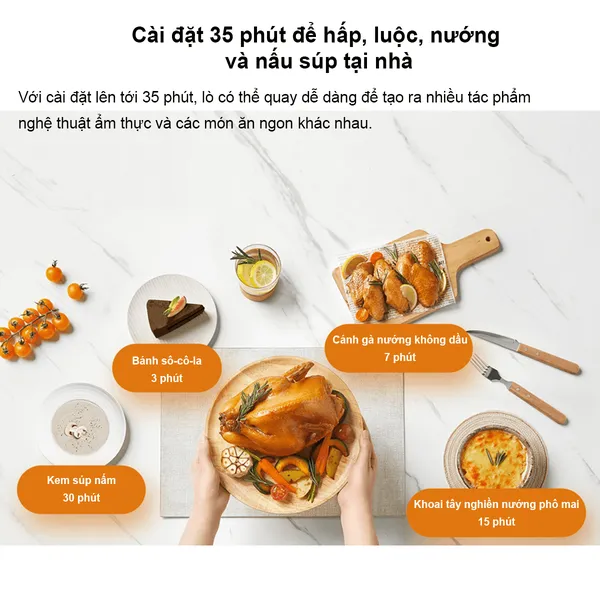 Lò Vi Sóng Xiaomi Microwave Oven EU (BHR7990EU) 20 Lít