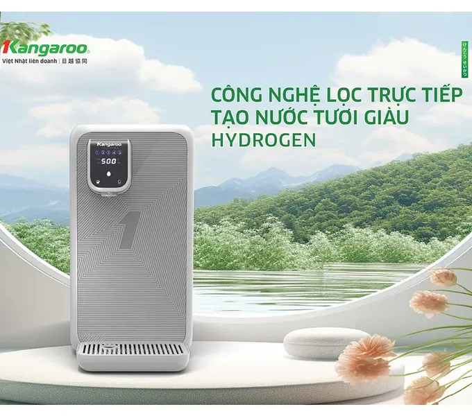 Máy Lọc Nước Hydrogen Ion Kiềm Để Bàn Kangaroo KG400HD