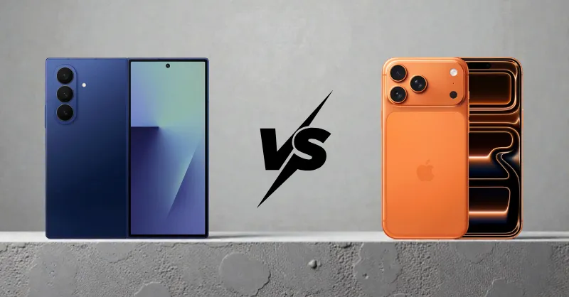 So sánh Galaxy Z Fold 7 và iPhone 17 Pro Max: smartphone nào đáng mua hơn?