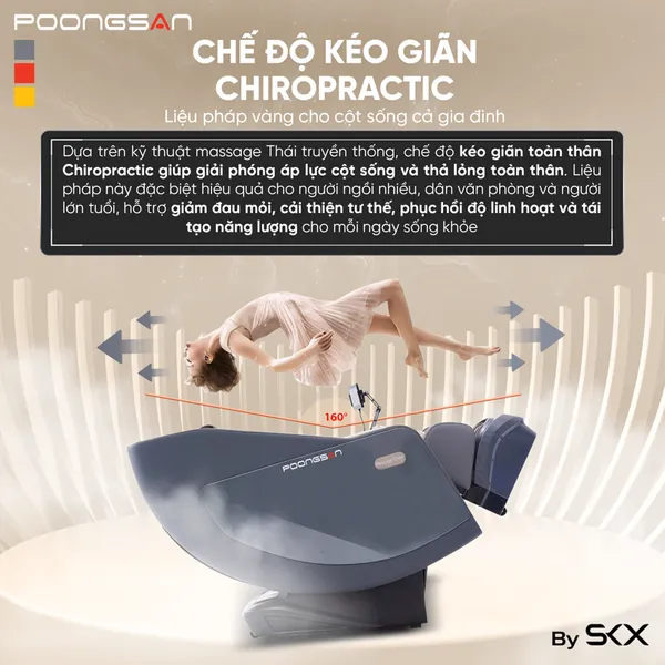 Ghế Massage Poongsan MCP-306