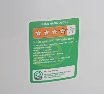Nồi Cơm Điện Sharp KSH-D55V 5 Lít 5