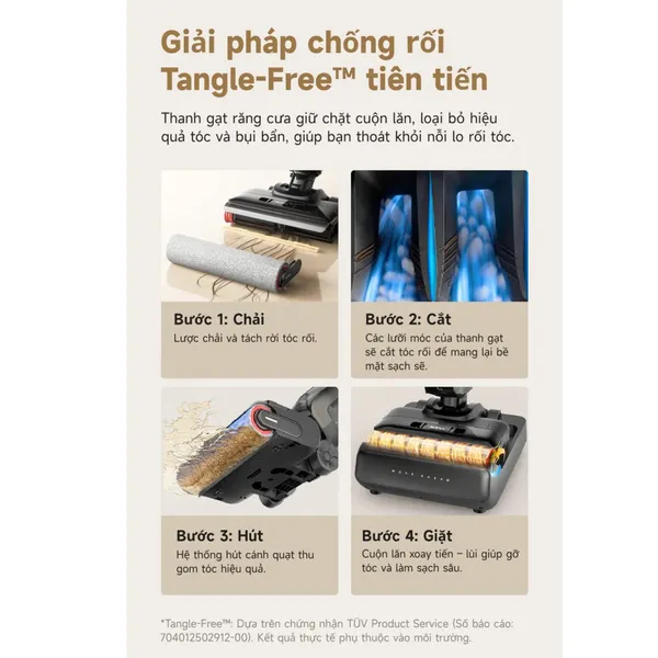 Máy Hút Bụi Lau Nhà Khô Và Ướt Mova K30 Pro