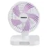 Quạt Sạc Nanoco NRF6219W Màu Trắng