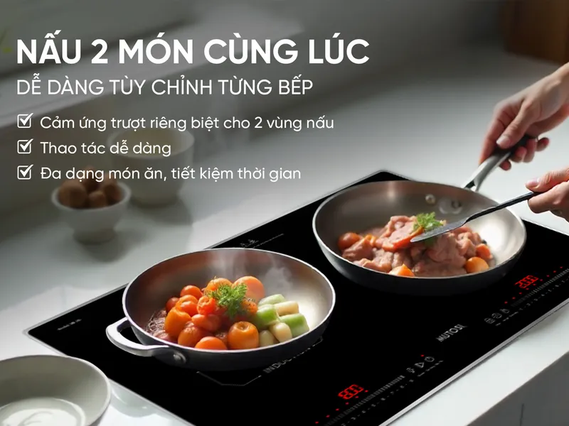 Bếp Từ Đôi Mutosi MI-36