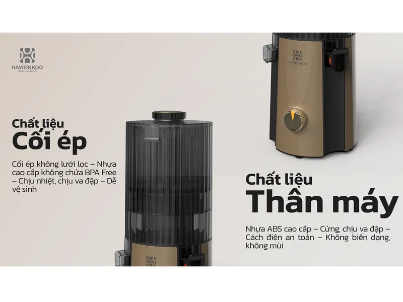 Máy Ép Chậm Hawonkoo SJH-004 200W