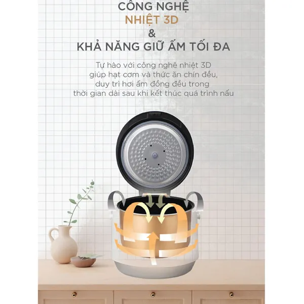 Nồi Cơm Điện Cuckoo CR-1095 1.8 Lít