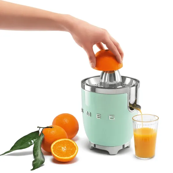Máy Vắt Cam Smeg CJF11PGEU Màu Xanh Lá Pastel